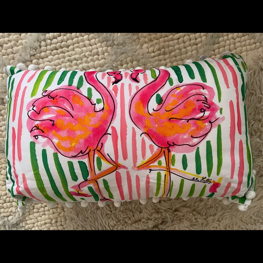 Lilly Pulitzer outdoor pillow